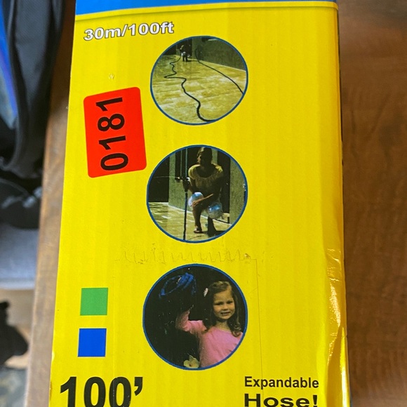 Blue Expanding Garden Hose - Picture 2 of 2